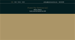 Desktop Screenshot of powervacservices.com